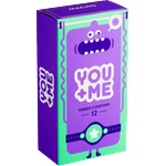 You&me MACHO - презервативы с гребешком (12 шт. )