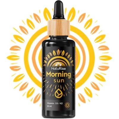 NatuRise Vitamín D3 + K2 5000 IU Vegan 50 ml