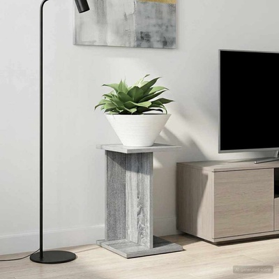 vidaXL Стойка за растения 2 бр. Сив Сонома 25 x 25, 5 x 40, 5 см (899685)