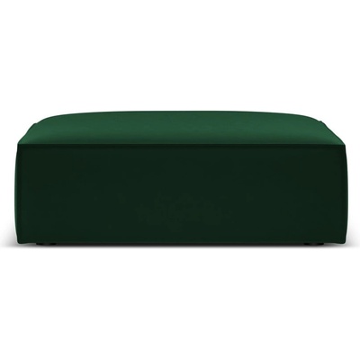 Mazzini Sofas Тъмнозелена кадифена табуретка Vanda - Mazzini Sofas (MAZ_POUF_51_F1_VANDA3)