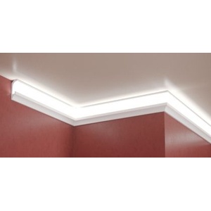  Ld-22 Декоративен профил за скрито led осветление ► 2метра (ld22)