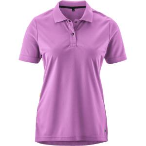 Gonso Дамска фланелка с къс ръкав за колоездене Gonso Women's Essential Poloshirt Cycling jersey - Wisteria Bloom - размер 48 (EU) (156-1182-1218)