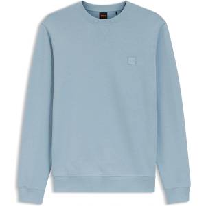 HUGO BOSS Риза с дълъг ръкав Boss Mens BOSS ORANGE Long Sleeve Premium Cotton Sweatshirt (Westart Crew Neck) - Blue 458