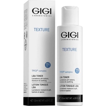 GIGI Laboratories GIGI Texture Пилинг тонер за лице с лактобионова киселина, 120 ml