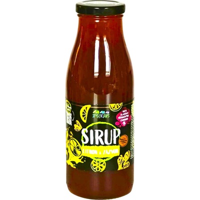 The Pelikans Sirup citron zázvor s třtinovým cukrem 0,5 l