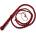 Kiotos Nylon Bullwhip Black & Red 270cm