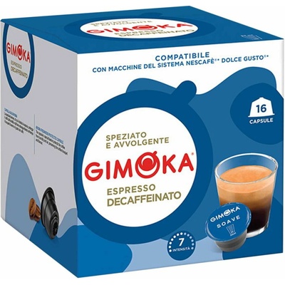 Gimoka dolce gusto bezkofeínová káva 16 ks