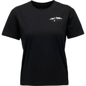 Black Diamond Дамска тениска Black Diamond Women's Mountainscape S/S Tee T-shirt - Black (916-3682-0212)