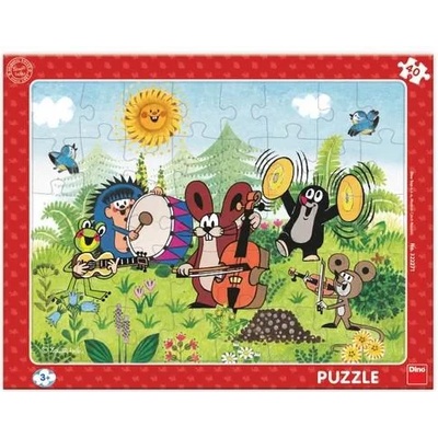 Dino - Puzzle Krtko a kapela 40 dielikov - 40 - 99 piese
