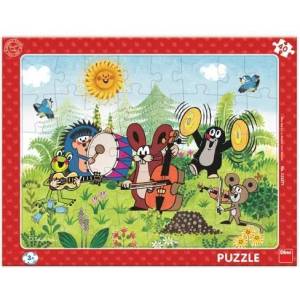 Dino - Puzzle Krtko a kapela 40 dielikov - 40 - 99 piese