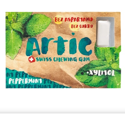 ARTIC bez cukru s príchuťou peppermint 10ks