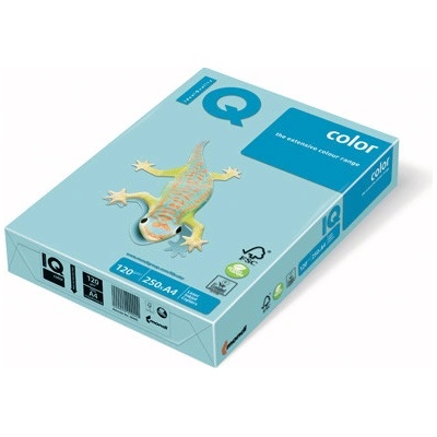 IQ Kopírovací papír A4 IQ 160g color středně-modrý
