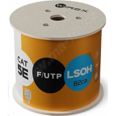 Wirex WIC-5-FU-LB-50-OR CAT5E F/UTPLSOH B2CA 500m oranžový