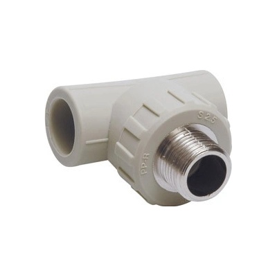 PPR DG T-kus na závit 20x1/2"x20 vonkajší