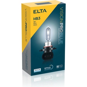 elta HB3 12V 60W Vision PRO BLUE BOX 2ks (1552)