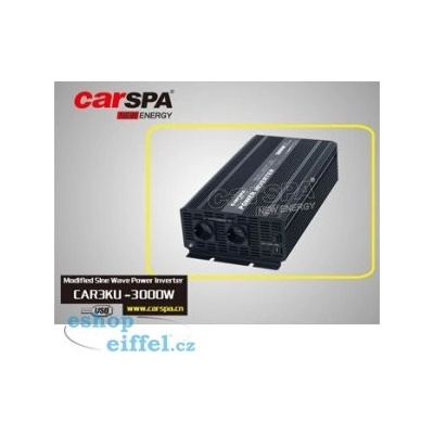 Carspa CAR 3KU-12 12V/23OV 3000W modifikovaná sinus