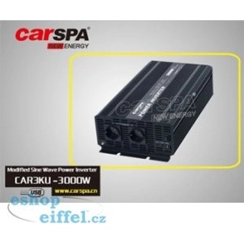Carspa CAR 3KU-12 12V/23OV 3000W modifikovaná sinus