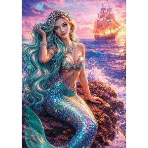 Trefl - Puzzle Mermaid - 1 000 piese
