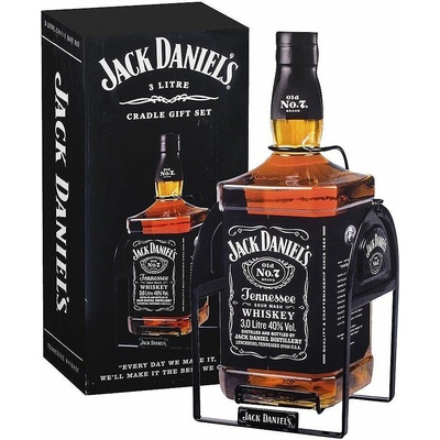 Jack Daniel's s houpačkou 40% 3 l (karton)