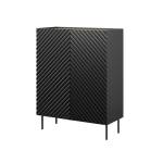 Cama meble Етажерка 2D2SZ ONDA 98x45x127 черна (301451)