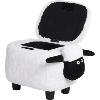 Image 1 of Carmen Детска табуретка с ракла - бяла овца (b3530953)