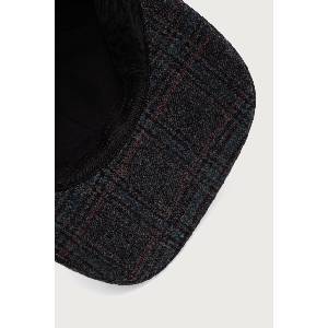 Kangol шапка с козирка мъжка от вълнена материя PLAID EARFLAPS BASEBALL (K5509.BM005)