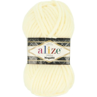 Alize Superlana Megafil 62 smotanovo biela