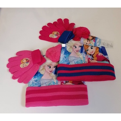 dívčí zimní čepice s rukavicemi Frozen – Zbozi.Blesk.cz