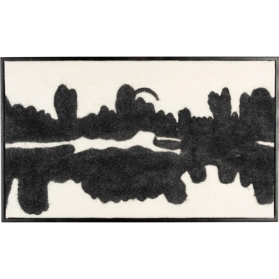 Abstraktní plstěný obraz DUTCHBONE SAMUDRA 54 x 94 cm