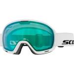 SCOTT Ски маска Scott Goggle Unlimited II OTG S1 Ski goggles - White / Aurora Green Chrome - размер One Size (417-6497-0211)