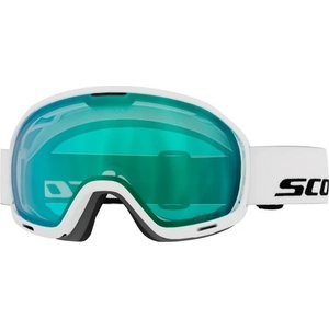 SCOTT Ски маска Scott Goggle Unlimited II OTG S1 Ski goggles - White / Aurora Green Chrome - размер One Size (417-6497-0211)