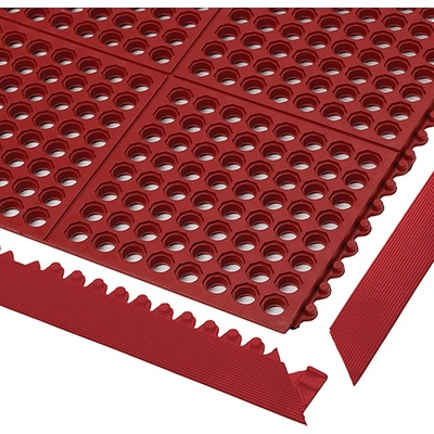 Notrax 550RD Cushion Ease Red 91 cm x 91 cm per m2