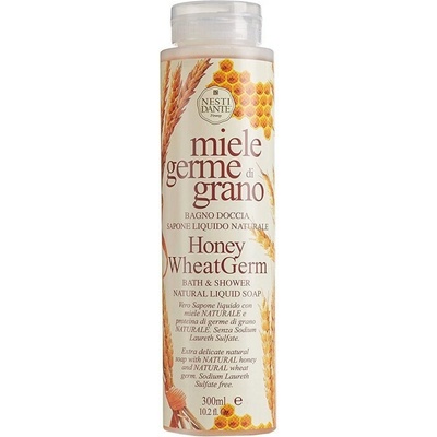 Nesti Dante Honey Wheat Germ sprchový gél Natural Liquid Soap 300 ml