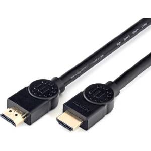 Manhattan Кабел Manhattan - 2075100613, HDMI/HDMI, Ethernet, 2 m, черен (2075100613)