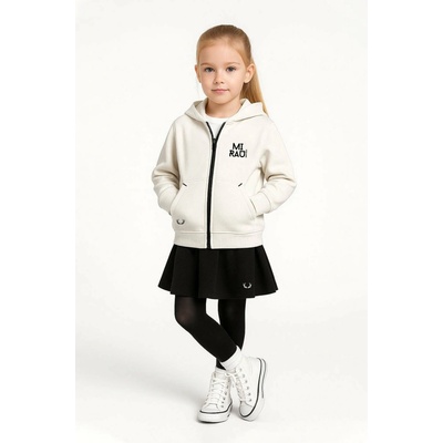 Dievčenská mikina na zips M Slovakia baby blue