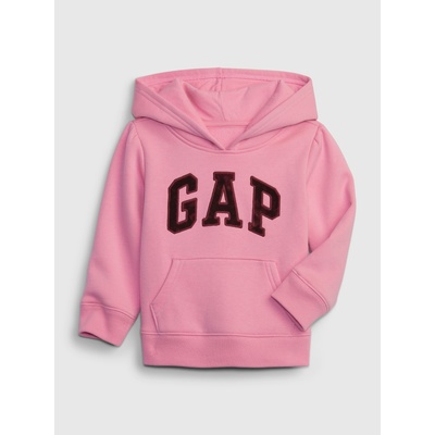GAP Бебешки суитшърт с качулка GAP GAP | Rozov | Момичешки | 74/80