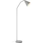 Markslöjd Сива LED затъмняваща се подова лампа с метален абажур (височина 144 cm) Funil - Markslöjd (108891)