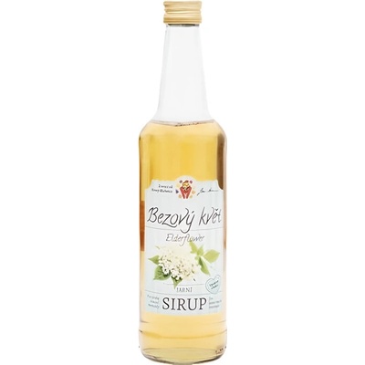Jan Blahovec Hýskovský sirup Bezový květ 0,6 l
