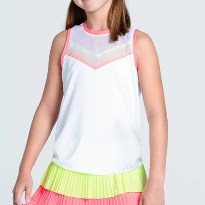 Lucky in Love Sunset Spin Tie Back Tank FMNG