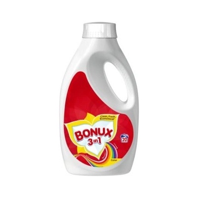Bonux Color 3v1 tekutý prací gél 20 PD 1,3 l