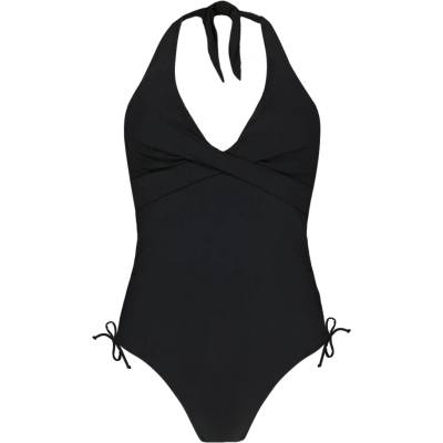 Barts Дамски бански костюм Barts Women's Solid Halter One Piece Swimsuit - Black - размер 40 (EU) (150-6466-0113)
