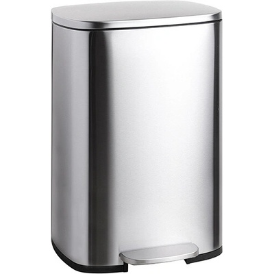 Bemeta Odpadkový koš, 50 l, nerez, lesk 125115325