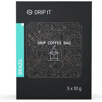 Drip it Káva ve filtru Brazil Minas Gerais 5 x 10 g
