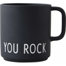 DESIGN LETTERS Porcelánový hrnček s uškom You Rock 300 ml