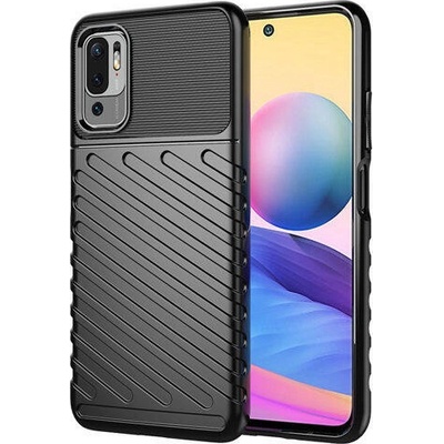 Pouzdro Thunder odolné gelové obal na Xiaomi Redmi Note 10 5G/Poco M3 Pro 4G/5G - černé