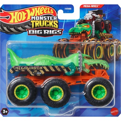 Mattel Hot Wheels Monster Truck náklaďáčky více druhů 1:64 – Zboží Dáma