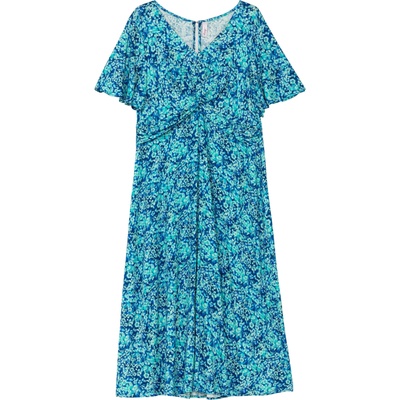 SHEEGO Лятна рокля синьо, размер 54