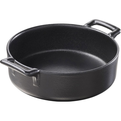 REVOL Okrúhla zapekacia misa 18,5 cm matná čierna Belle Cuisine