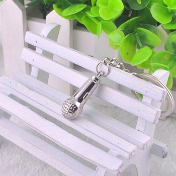 Image 1 of Dreboliiki Метален Ключодържател - Микрофон