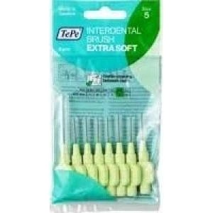 La Estepeña TePe TePe Extra Soft 0.8mm Copper Space Brush 8pcs